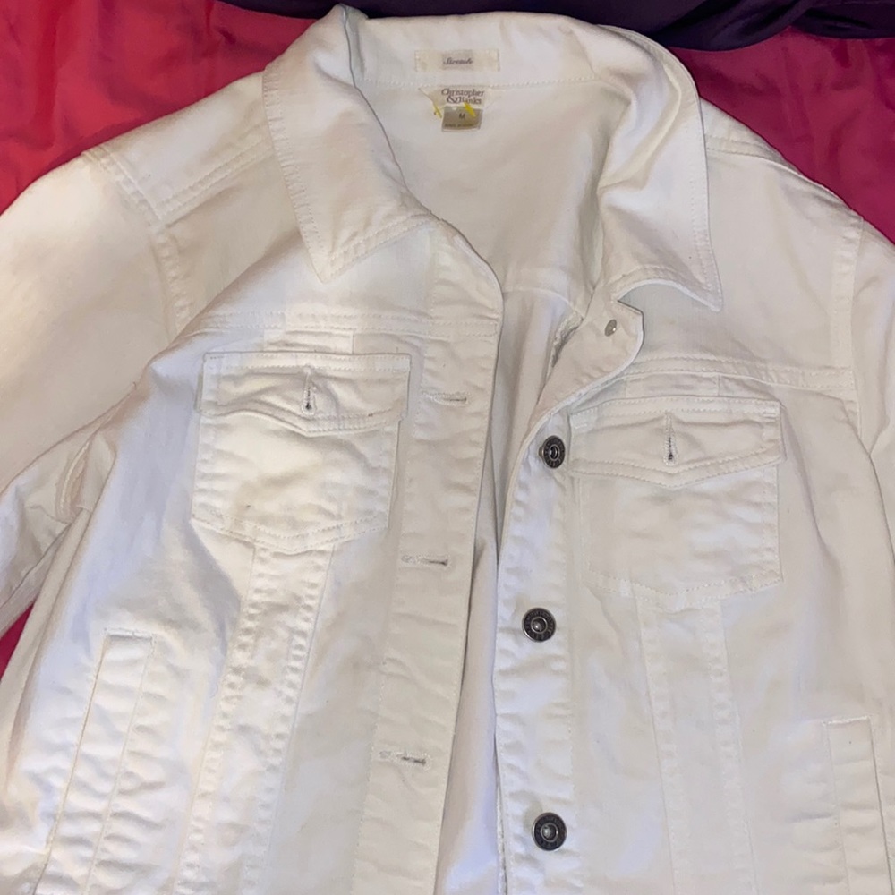White jacket